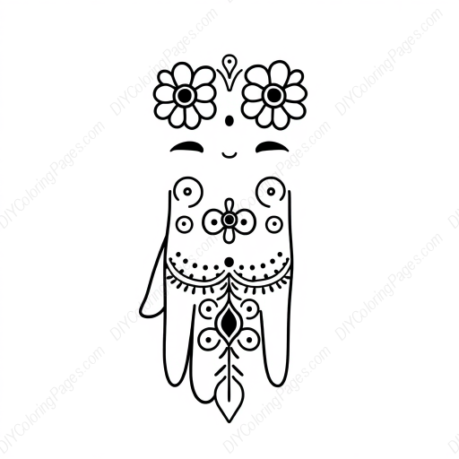 Free Printable henna intricate - intricate, henna Coloring Page for Kids and Adults - High Quality PDF & PNG Download