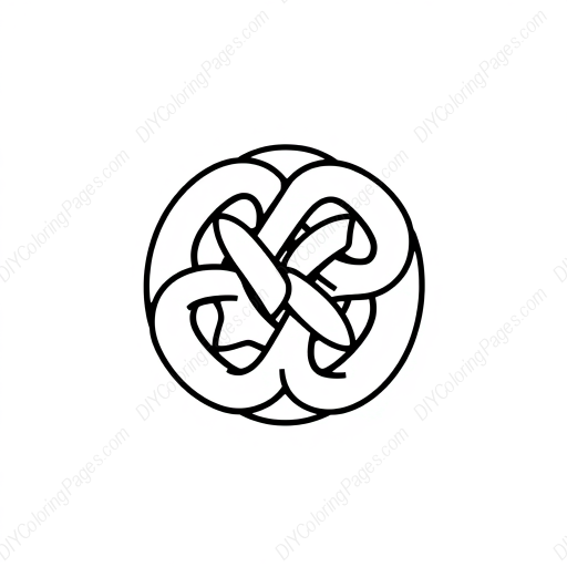 Free Printable celtic knot - celtic knot Coloring Page for Kids and Adults - High Quality PDF & PNG Download