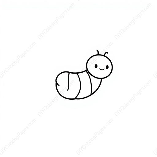 Free Printable chrysalis - chrysalis Coloring Page for Kids and Adults - High Quality PDF & PNG Download