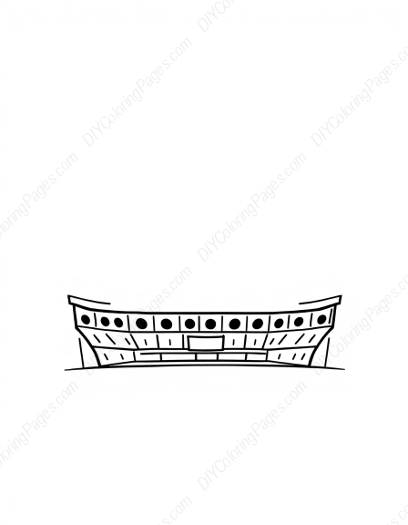 Free Printable stadium - stadium. Coloring Page for Kids and Adults - High Quality PDF & PNG Download