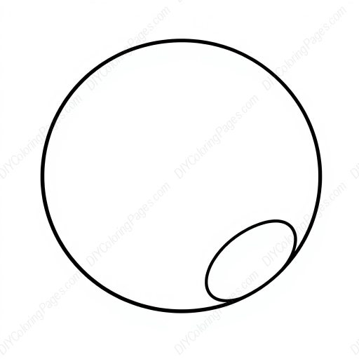 ball - ball coloring page