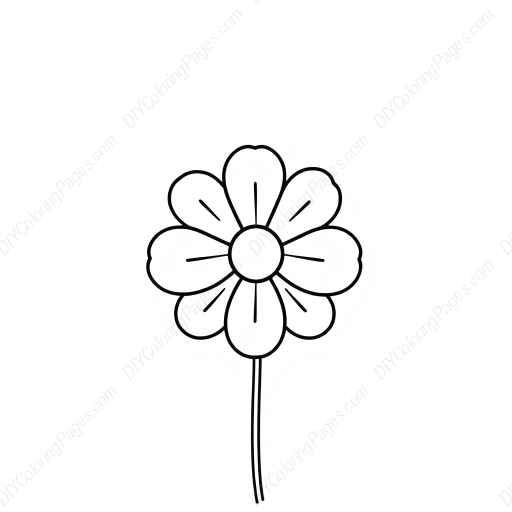 Free Printable floral pattern - pattern, floral Coloring Page for Kids and Adults - High Quality PDF & PNG Download