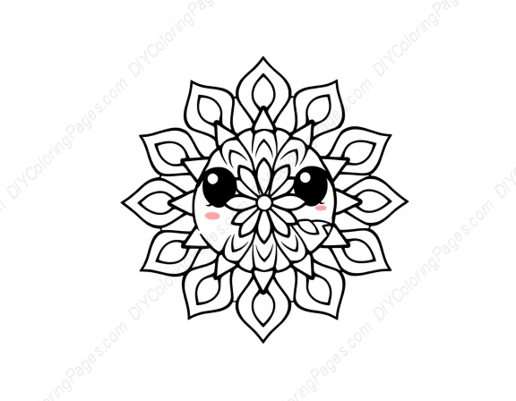 Free Printable mandala modern - mandala, modern Coloring Page for Kids and Adults - High Quality PDF & PNG Download