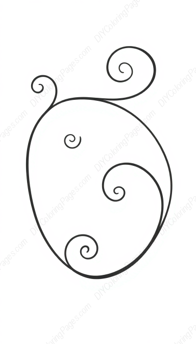 Free Printable abstract swirls - abstract, swirls Coloring Page for Kids and Adults - High Quality PDF & PNG Download
