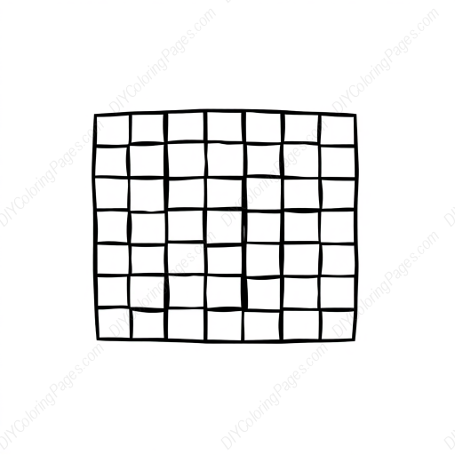 Free Printable mosaic tile - tile, mosaic Coloring Page for Kids and Adults - High Quality PDF & PNG Download