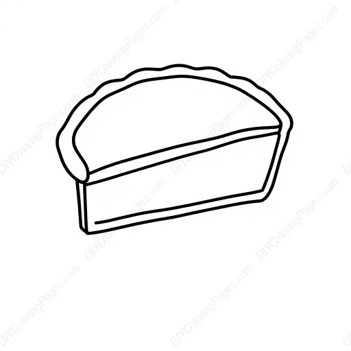 Free Printable pumpkin pie - pumpkin, pie Coloring Page for Kids and Adults - High Quality PDF & PNG Download