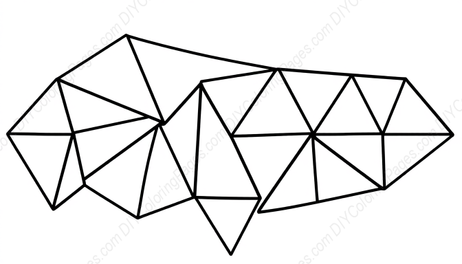 Free Printable tessellation geometric - geometric, tessellation Coloring Page for Kids and Adults - High Quality PDF & PNG Download