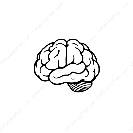 Free Printable brain teaser - brain, teaser Coloring Page for Kids and Adults - High Quality PDF & PNG Download