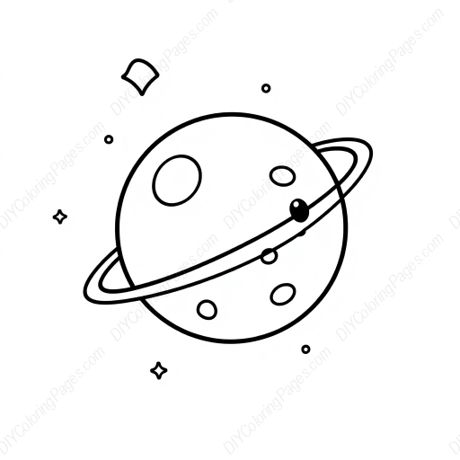 Free Printable cosmos - cosmos Coloring Page for Kids and Adults - High Quality PDF & PNG Download