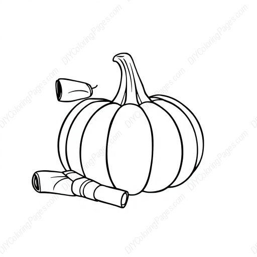 Free Printable pumpkin spice - pumpkin, spice Coloring Page for Kids and Adults - High Quality PDF & PNG Download