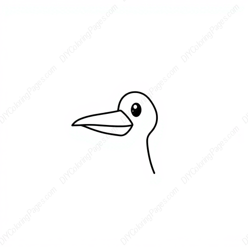 Free Printable bird beak - bird, beak Coloring Page for Kids and Adults - High Quality PDF & PNG Download