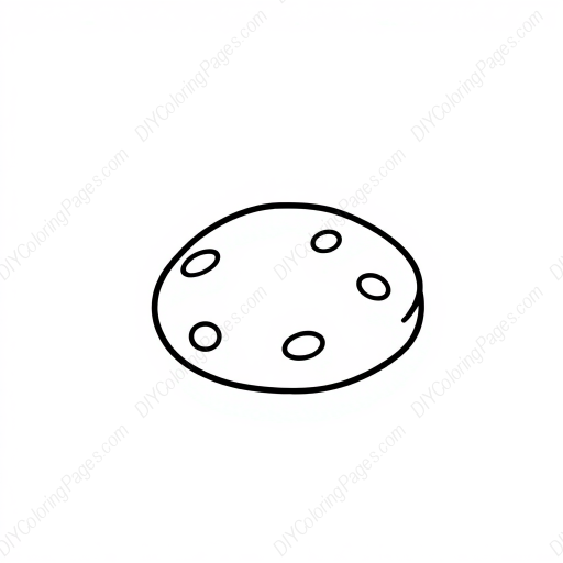 Free Printable cookie - cookie Coloring Page for Kids and Adults - High Quality PDF & PNG Download