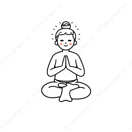 Free Printable spiritual symbol - symbol, spiritual Coloring Page for Kids and Adults - High Quality PDF & PNG Download