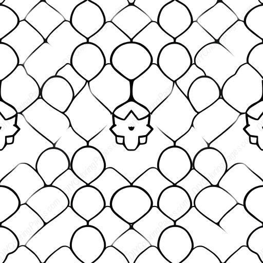 Free Printable tessellation pattern - pattern, tessellation Coloring Page for Kids and Adults - High Quality PDF & PNG Download