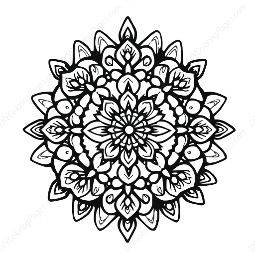zentangle design - zentangle, design coloring page