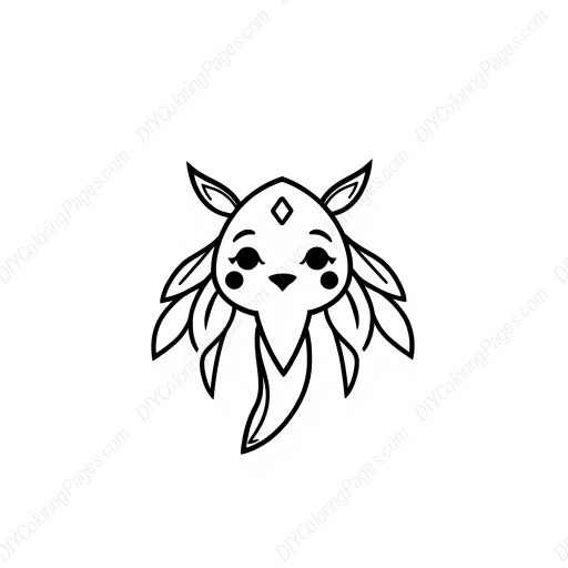 Free Printable tribal symbol - tribal, symbol Coloring Page for Kids and Adults - High Quality PDF & PNG Download