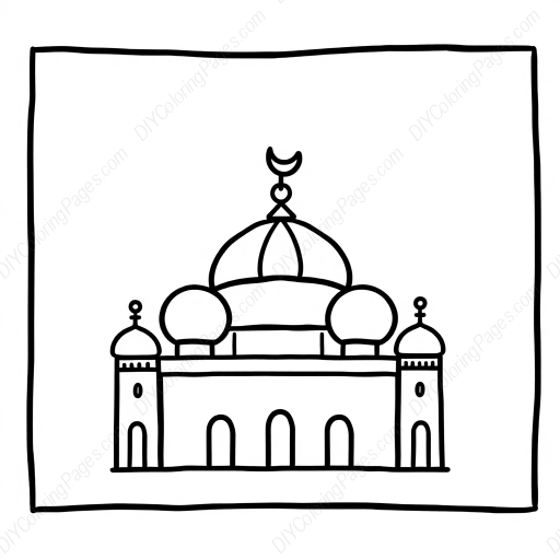 Free Printable islamic tile - tile, islamic Coloring Page for Kids and Adults - High Quality PDF & PNG Download