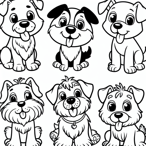five dogs