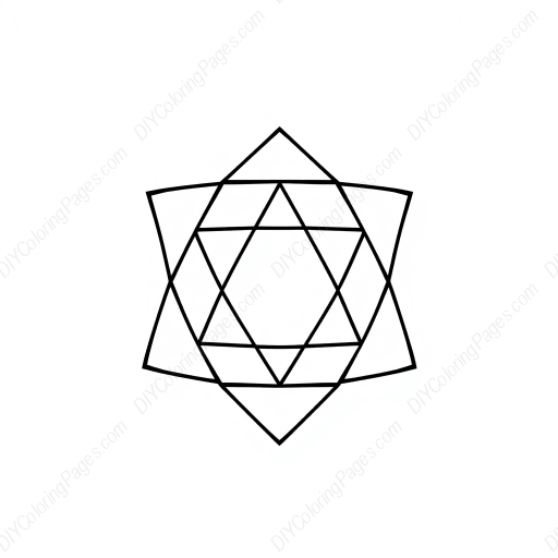 Free Printable sacred geometry - sacred geometry Coloring Page for Kids and Adults - High Quality PDF & PNG Download