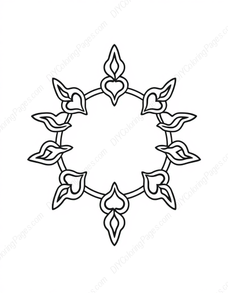 Free Printable celtic pattern Coloring Page for Kids and Adults - High Quality PDF & PNG Download