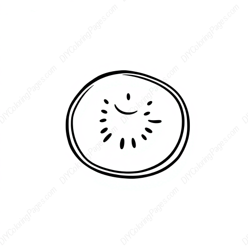 Free Printable kiwi - kiwi Coloring Page for Kids and Adults - High Quality PDF & PNG Download