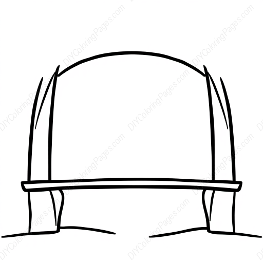 Free Printable bridge - bridge Coloring Page for Kids and Adults - High Quality PDF & PNG Download