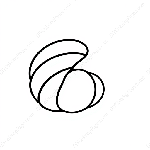 Free Printable nautilus shell - nautilus shell Coloring Page for Kids and Adults - High Quality PDF & PNG Download