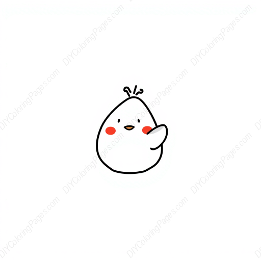 Free Printable fried chicken - fried chicken Coloring Page for Kids and Adults - High Quality PDF & PNG Download
