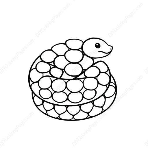 Free Printable snake scales - scales, snake Coloring Page for Kids and Adults - High Quality PDF & PNG Download