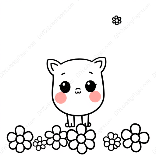 Free Printable floral border - floral, border Coloring Page for Kids and Adults - High Quality PDF & PNG Download